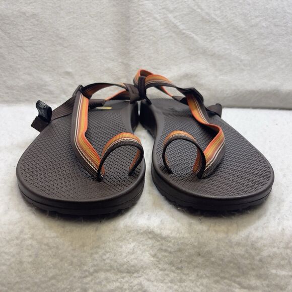 Chaco Sandals Men\'s 9 Orange Brown Bodhi Belt Java Toe Loop Strappy Beach Shoes main image 9